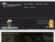 Tablet Screenshot of heartland-industries.org